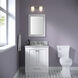 Durham 2 Light 14.25 inch Satin Nickel Vanity Light Wall Light